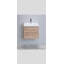 Ensemble de meuble-lavabo simple mural 24 po Firkins