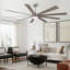 Ventilateur de plafond 9 pales avec éclairage à DEL et télécommande Veun-705532601-682088077