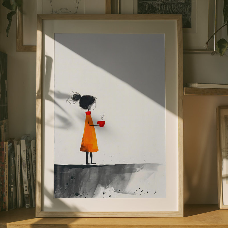1 Piece Wrapped Canvas Wall Art, 76.2 cm H x 50.8 cm W