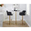 Tabouret de bar réglable avec pivot