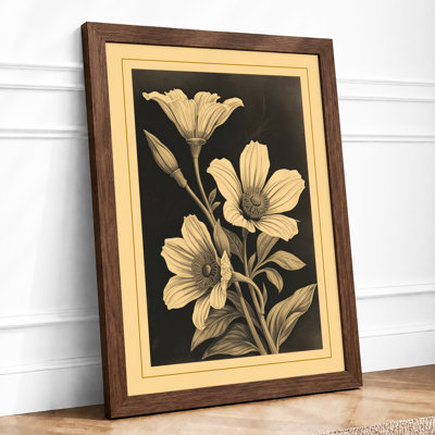Delicate Botanicals Botanical - Framed Print