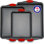 Lifemaster Non-Stick Steel 3 Piece Cookie Sheet Set