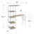 Northdom Serving Table with Bar Storage