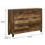 Commode double 6 tiroirs Wyles