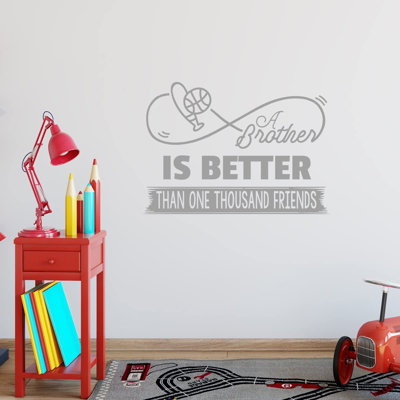Text & Numbers Non-Wall Damaging Wall Decal
