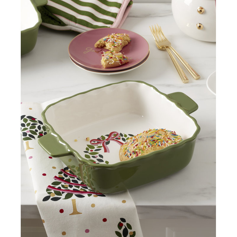 Kate Spade New York 1 Piece Porcelain China Bakeware Set