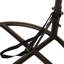 Support de chaise en fer - Résistant aux intempéries, compatible avec différents sièges suspendus, base robuste, 44 po x 44 po x 80 po, 45,2 lb