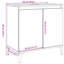 Rufaidah 58cm Single Bathroom Vanity Base Only-569716083