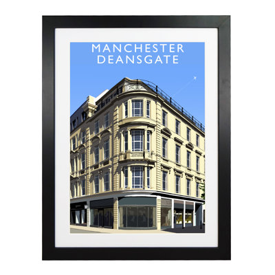 Manchester Deansgate by Richard O'Neil - Print