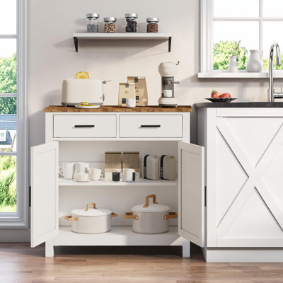 Modern Farmhouse Buffet Cabinet with Storage