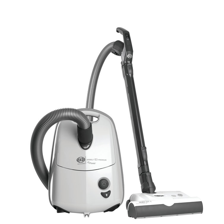 Sebo E3 Cylinder Vacuum Cleaner with Boost ePower