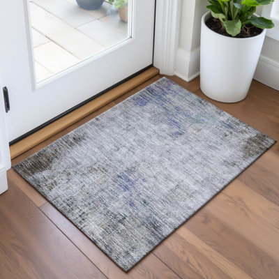 Premium Machine Washable Kelton AMF1232 Abstract Rug