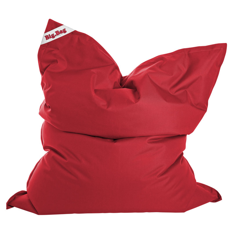 Extra Large BigBag Brava Bean Bag Lounger, Red