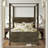 Mahika Solid Wood Canopy Bed-978807252