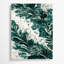 Abstrait floral 12, art mural bleu sur toile-573484617