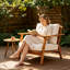 Fauteuil club 29,5 po Mid-Century