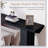 63 Inch Industrial Farmhouse Extra Long Console Table - Narrow Design For Behind Couch And Entryway
