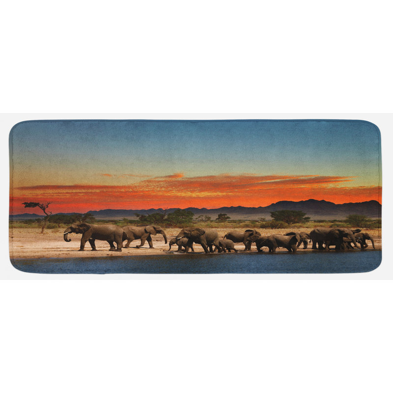 Tapis de cuisine Safari