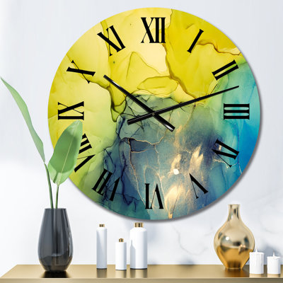 Horloge murale surdimensionnée Mond
