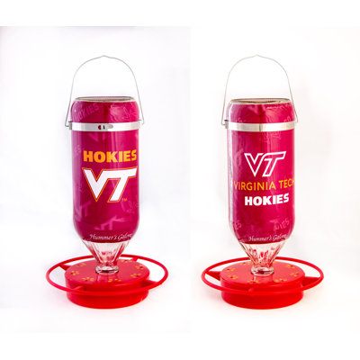 Glass Hanging Hummingbird Feeder