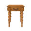 Table de bout en bois massif avec tiroir, canapé d'appoint rétro à assemblage facile pour le salon, élégant et durable-1440363429