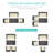 4-Piece Outdoor Wicker Patio Conversation Furniture Set w/ Table, Cushions-1880744329