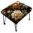 Rustic Brocade Elegance Victorian Pattern IV - Floral Rectangle Ottoman