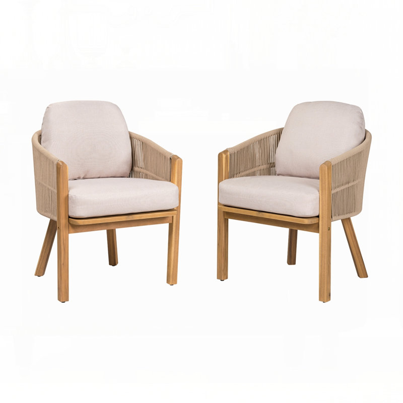 Outdoor Dining Arm Chair(Set Of 2)