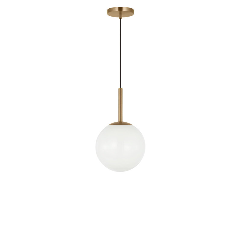 Luminaire suspendu Nube, Laiton satiné, Non