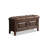  Retro Style Wood Upholstered Entryway Leather Storage Shoe Bench-111819235