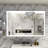 Large 60X40 Inch Bathroom Mirror With Led, Waterproof, Robust And Aluminum Frame, 3 Choices, Smart Touch Function Management System Feature Functionality 60.22X39.44 Led Mirror, Color Versions,