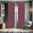 Checkered Geometric Semi-Sheer Rod Pocket Curtain Panels-45207861