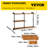 Jessamyn 3 Piece Solid Wood Floating Shelf with Straight Brackets