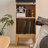 Brown Solid  Wood Display Cases