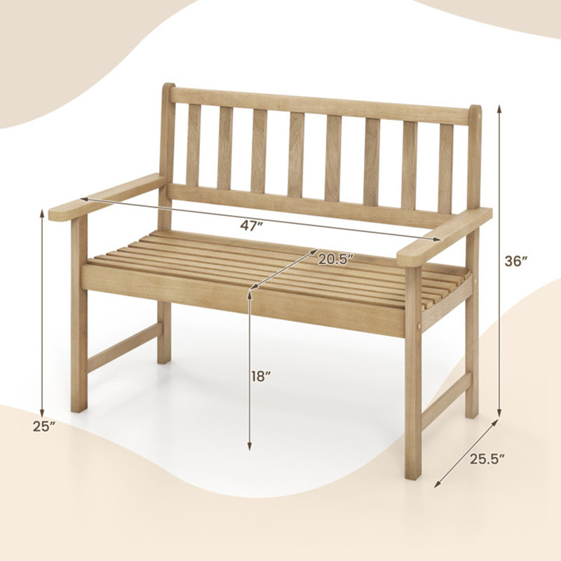 Banc d'extérieur Evang