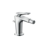 AXOR Citterio C Single-Hole Bidet With Pop-Up Drain- Cubic Cut
