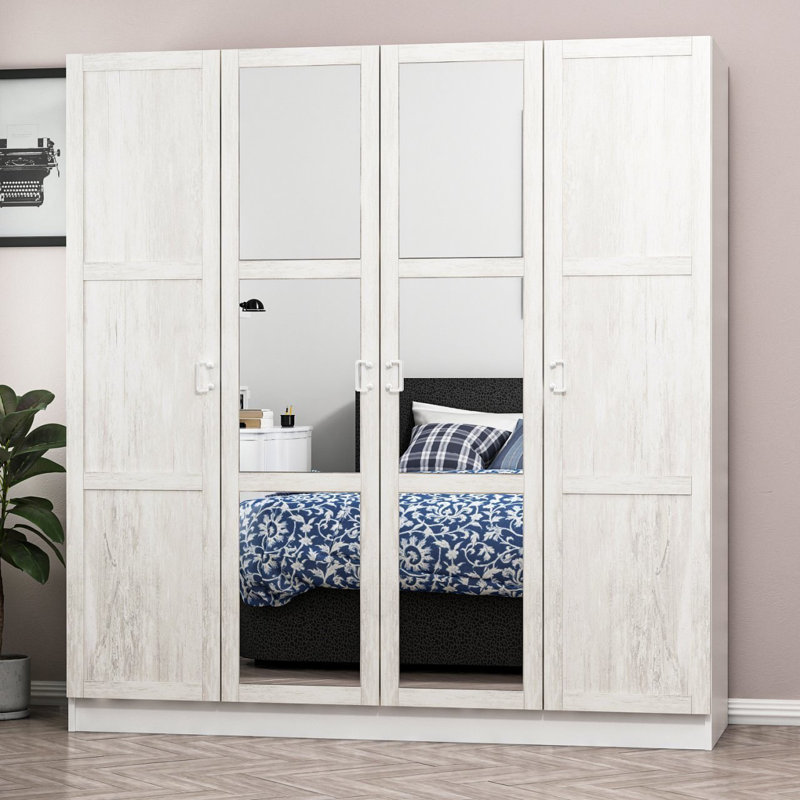 Raqual 100% MELAMINE COATED PARTICLE BOARD Wardrobe