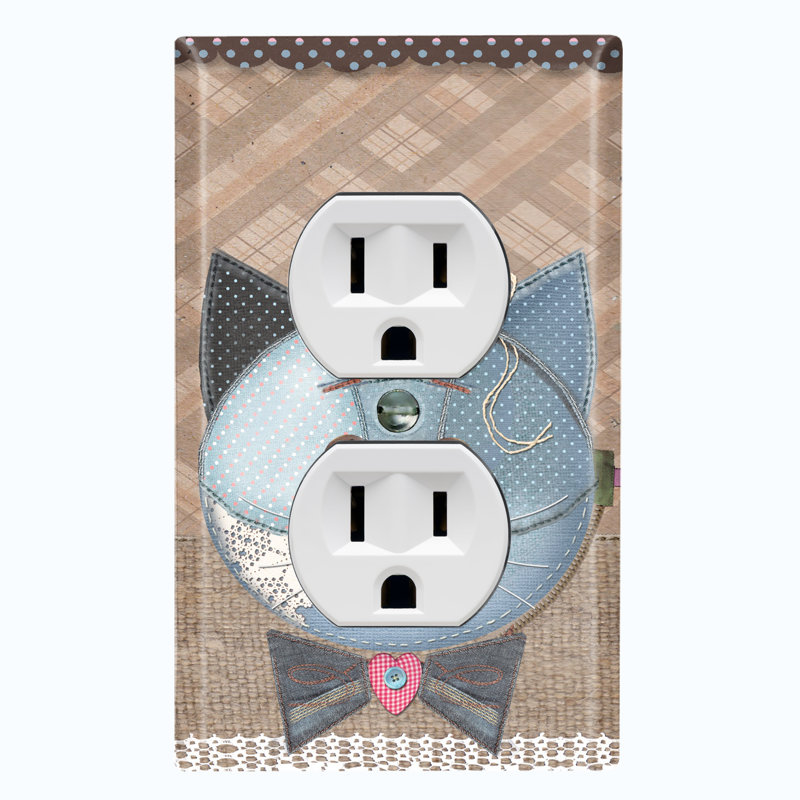 Patterned Standard Wall Plate