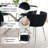 Modern Round Clear Dining Table Set, Tempered Glass Dining Table With Velvet Weavon Dining Chair For Dining Room-786206489-786206493-786206492