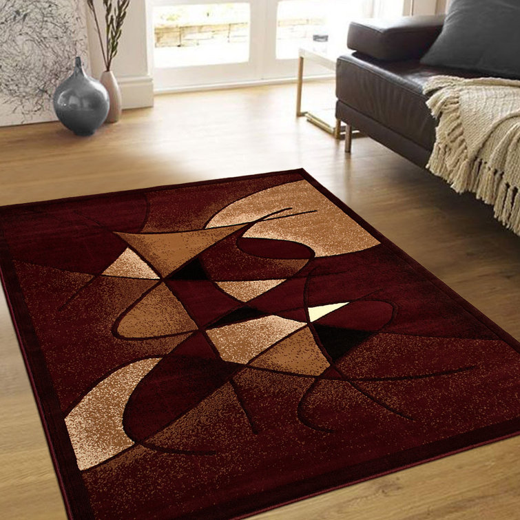 Lucey Performance Abstract Indoor Rug