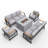 8 - Person Patio Conversation Set with Cushions-996138883