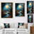 " Moonlight Azure Mystic River " Print-2075313433-2075313412