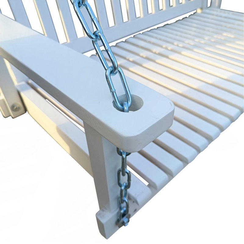 Front Porch Swing With Armrests