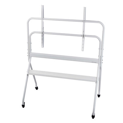 Universal Rolling TV Stand, Mobile Cart for 35-100 Inch TVs, Portable with Wheels, VESA 800x600mm, Up to 198 lbs