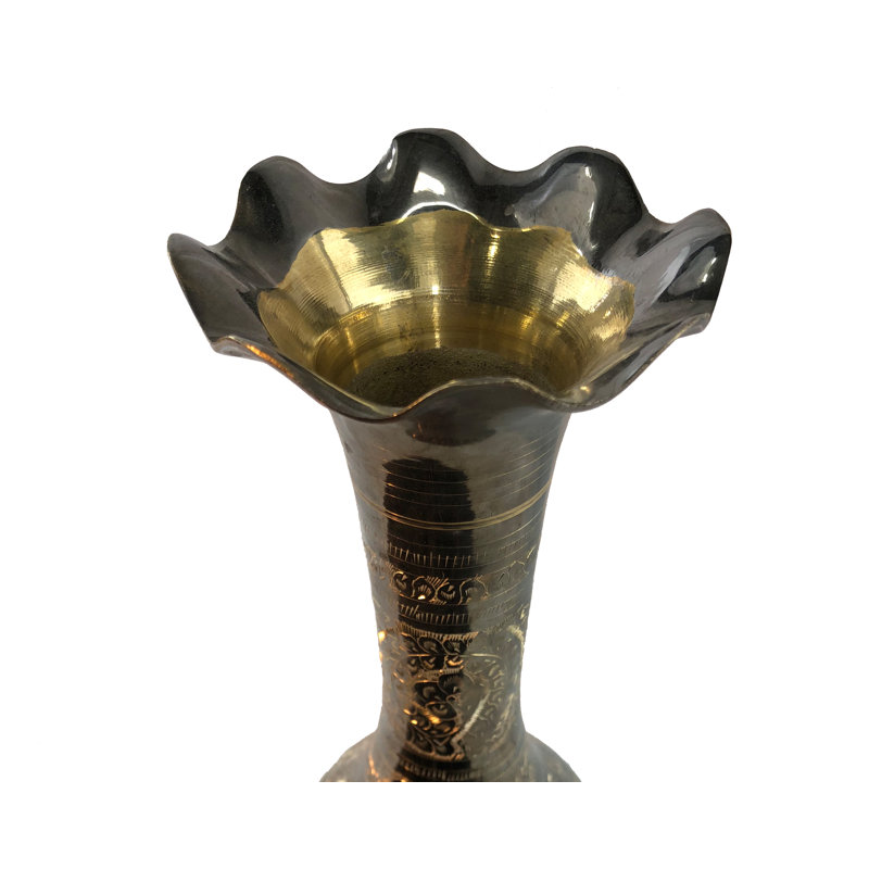 Tioga Handmade Metal Table Vase