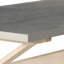 Jerrod Solid Wood Cross Legs Coffee Table