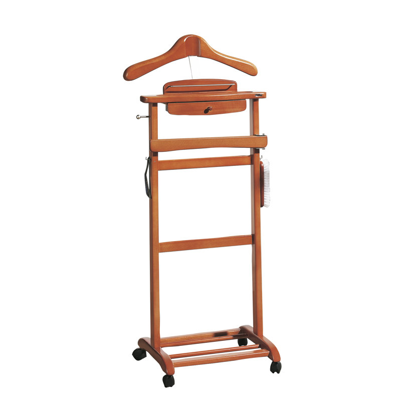 Fremantle Solid Wood Freestanding Valet Stand