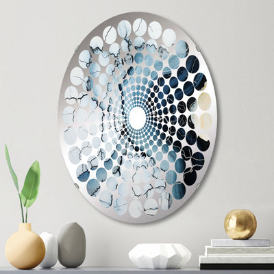 Miroir d'appoint Blue Stone Geode Minimalisme II
