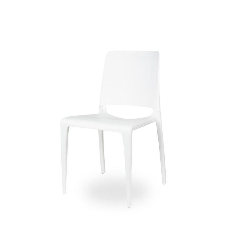 Skillman Stackable Outdoor Patio Dining Side Chair with Cushion