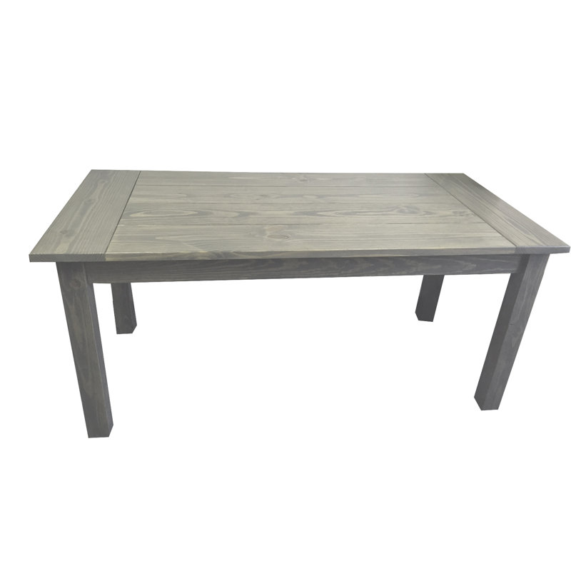 Ariana Pine Solid Wood Dining Table, 30" H x 48" L x 34" W